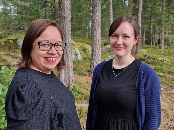 Marja Koskela ja Niina Sahlberg.